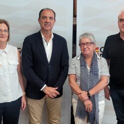 reunion con el consejero de sanidad del gobierno de aragon